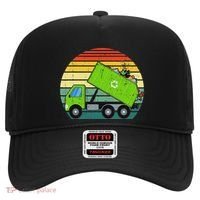 Retro Garbage Truck Waste Management Hat thumb 0