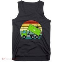 Retro Garbage Truck Waste Management Tank Top thumb 0