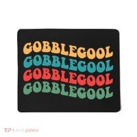 Retro Gobblegool Turkey Funny Groovy Thanksgiving Mousepad thumb 0