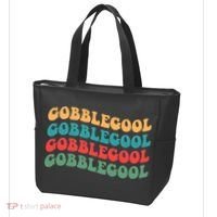 Retro Gobblegool Turkey Funny Groovy Thanksgiving Tote Bag thumb 3