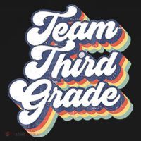 Retro Groovy Team Third Grade Back To School Teacher Student Gift Women's Hoodie thumb 2