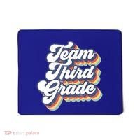 Retro Groovy Team Third Grade Back To School Teacher Student Gift Mousepad thumb 0