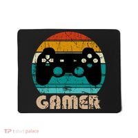 Retro Gamer Video Games Player Gaming Boys Teens Men Mousepad thumb 0