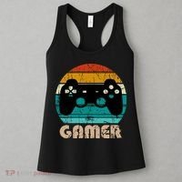 Retro Gamer Video Games Player Gaming Boys Teens Men Women's Tank Top thumb 3