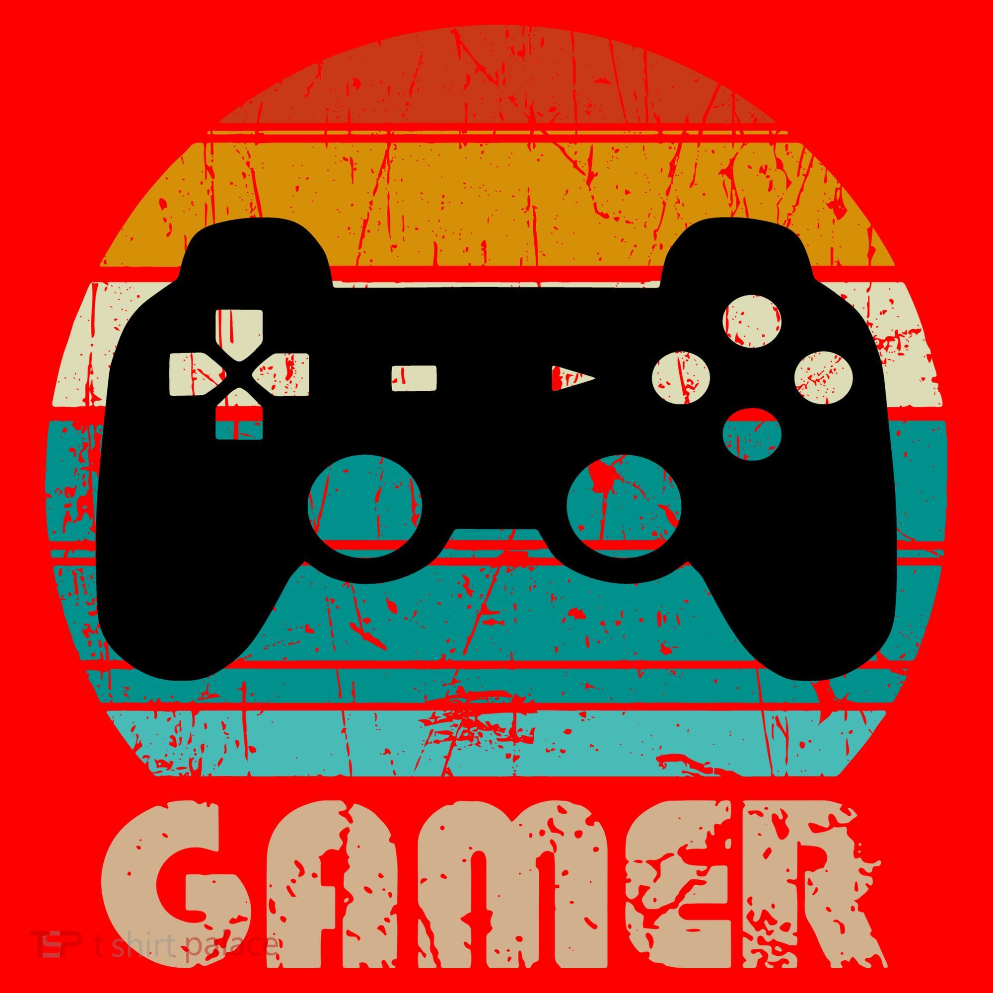 Retro Gamer Video Games Player Gaming Boys Teens Men Santa Hat