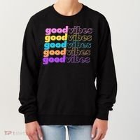 Retro Good Vibes Women's Sweatshirt thumb 0