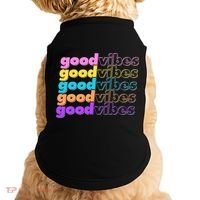 Retro Good Vibes Doggie Tank thumb 0