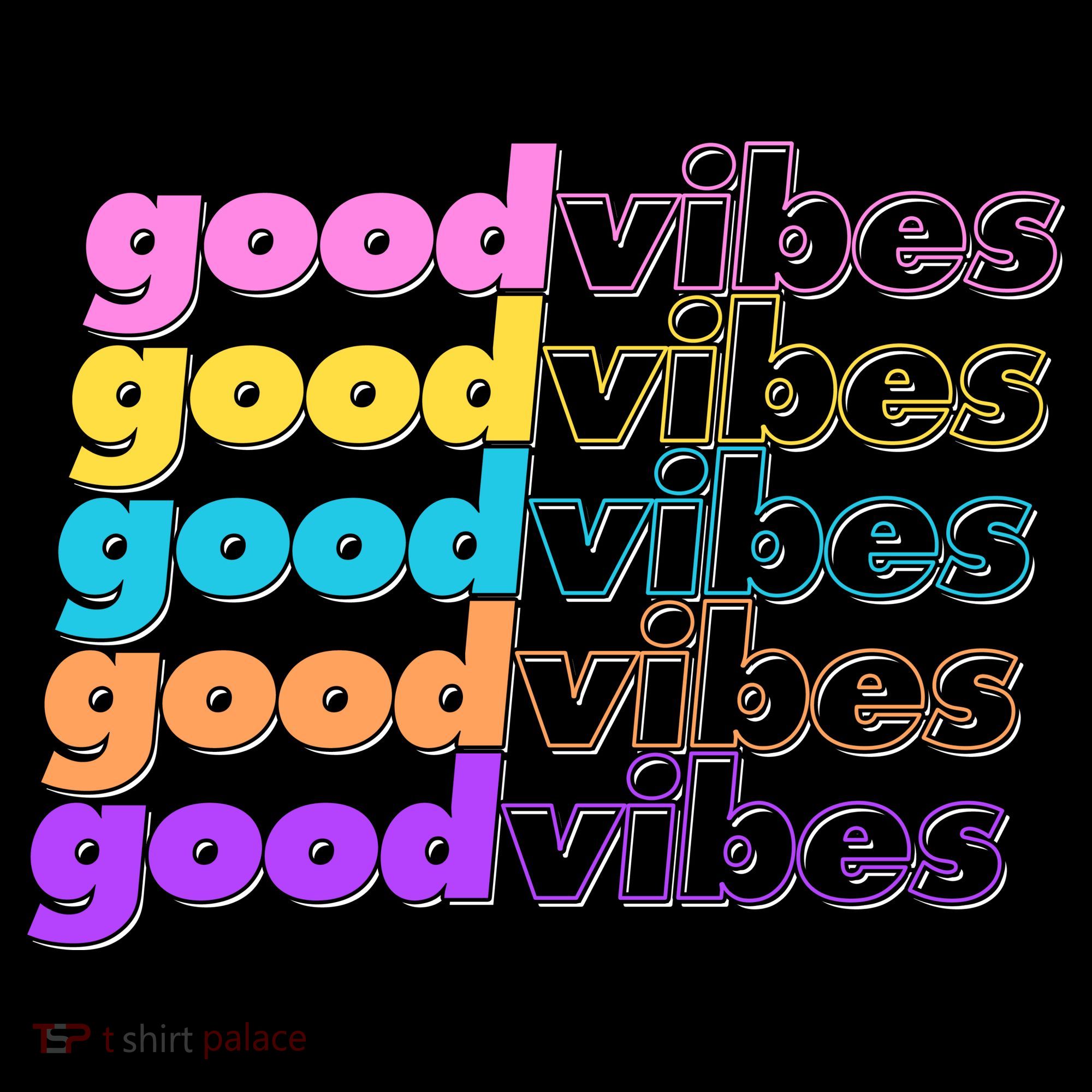 Retro Good Vibes Pajama Set