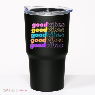 Retro Good Vibes Tumbler