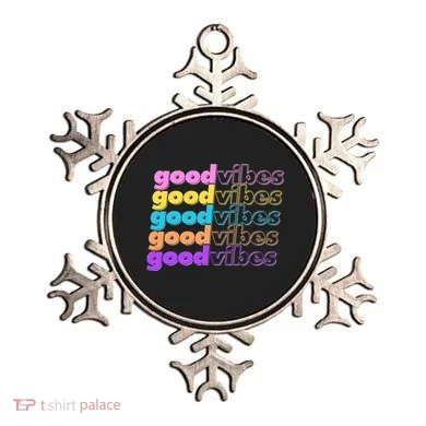 Retro Good Vibes Ornament