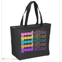 Retro Good Vibes Tote Bag thumb 2