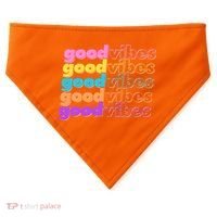 Retro Good Vibes USA-Made Doggie Bandana thumb 0