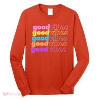 Retro Good Vibes Long Sleeve Shirt thumb 0