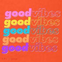 Retro Good Vibes Button thumb 1