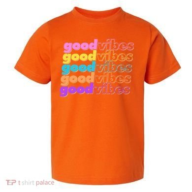 Retro Good Vibes Toddler T-Shirt