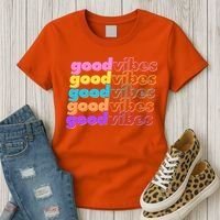 Retro Good Vibes Women's T-Shirt thumb 3