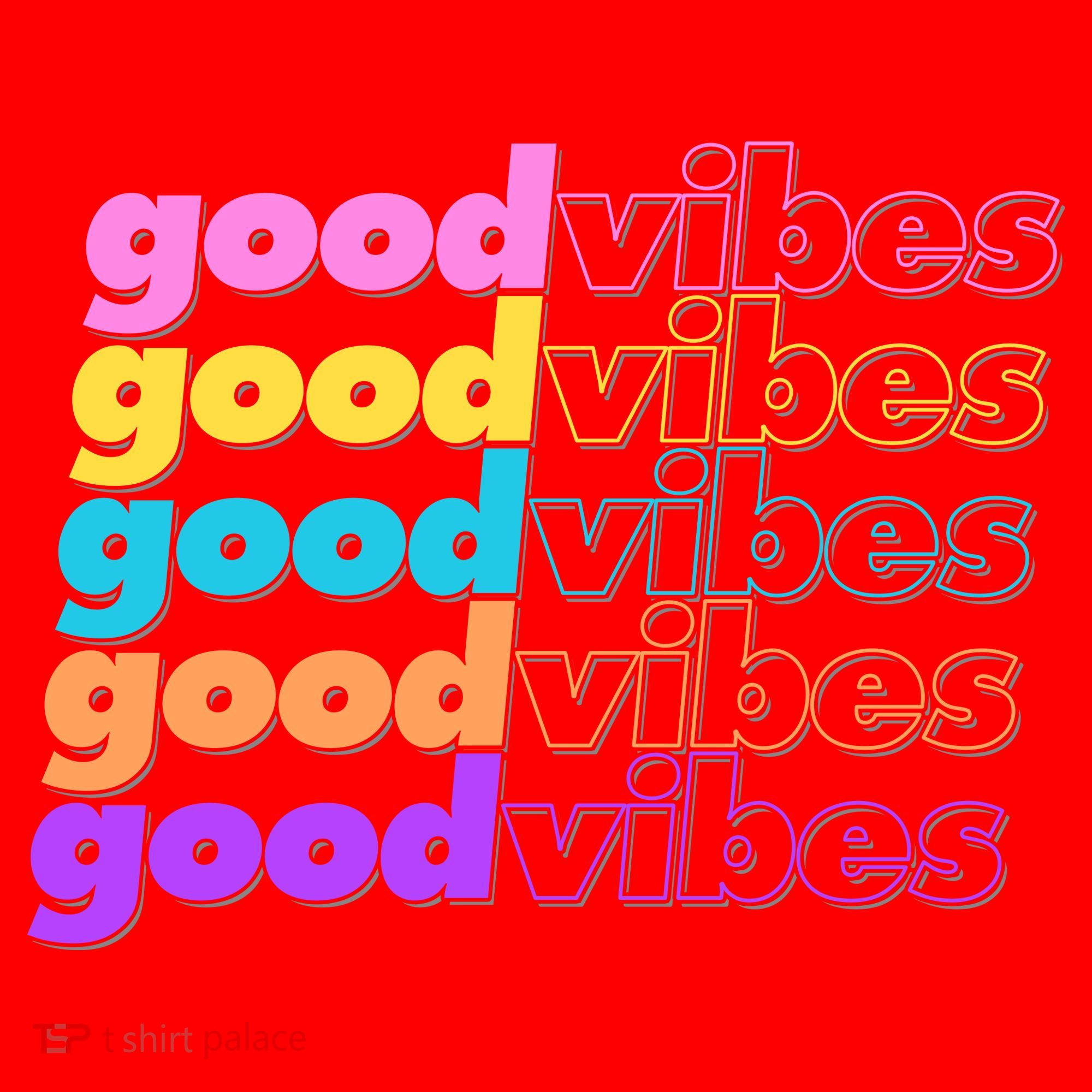 Retro Good Vibes Santa Hat