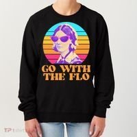 Retro Go With The Flow Nurse Practitioner Florence Nightingale Women's Sweatshirt thumb 0