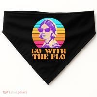 Retro Go With The Flow Nurse Practitioner Florence Nightingale USA-Made Doggie Bandana thumb 0