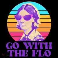 Retro Go With The Flow Nurse Practitioner Florence Nightingale Coffee Mug thumb 5