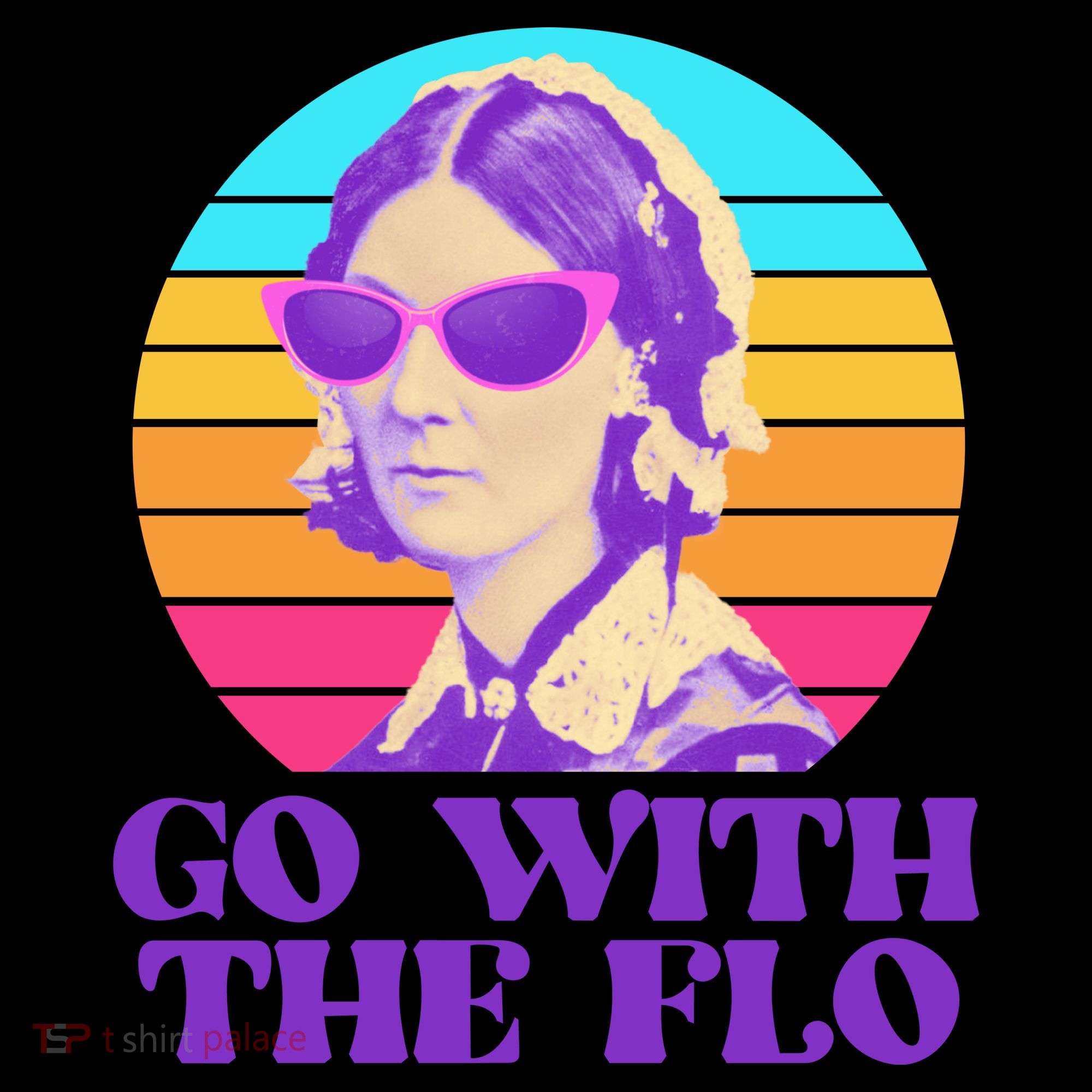 Retro Go With The Flow Nurse Practitioner Florence Nightingale Coffee Mug