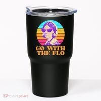 Retro Go With The Flow Nurse Practitioner Florence Nightingale Tumbler thumb 0