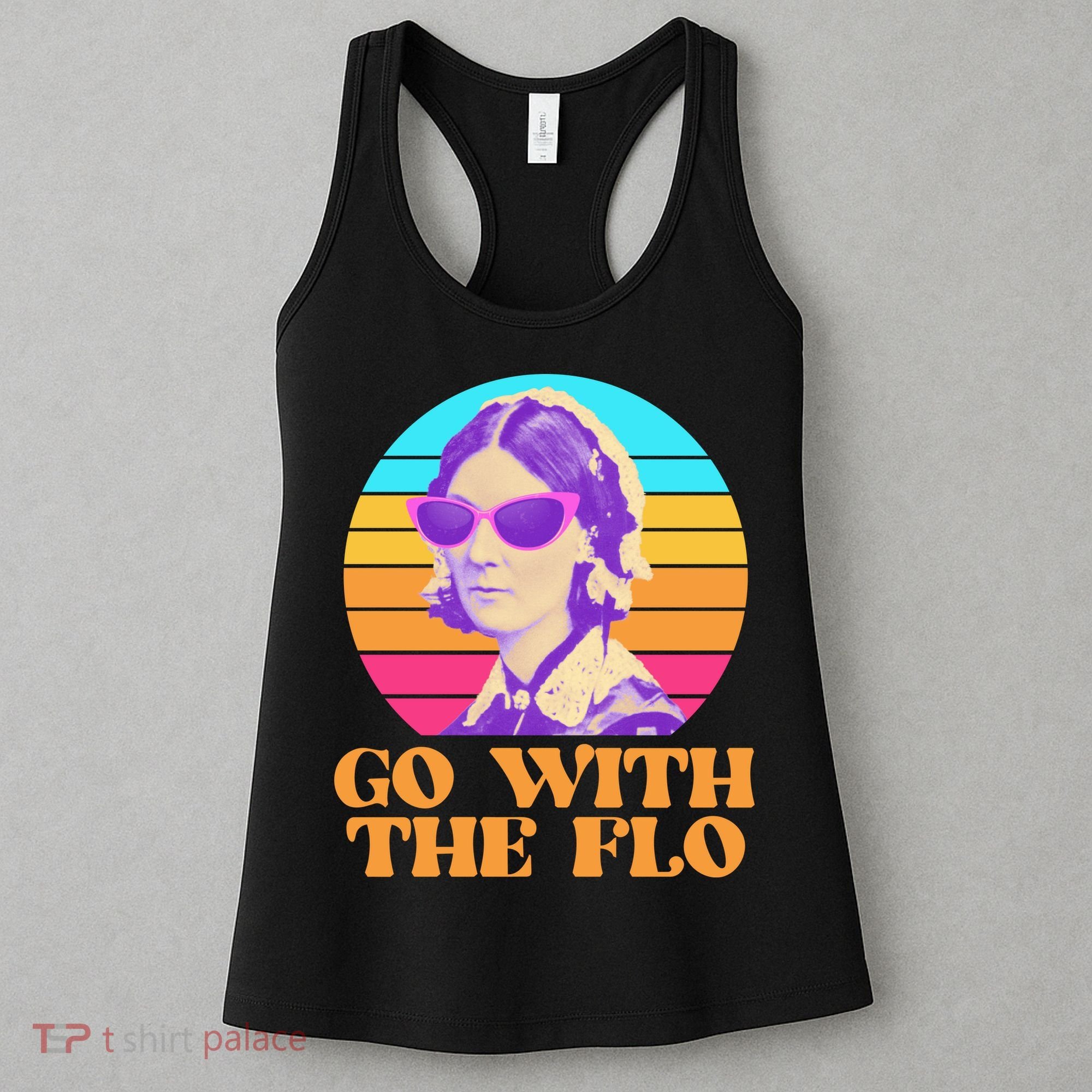 Retro Go With The Flow Nurse Practitioner Florence Nightingale Women's Tank Top
