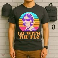 Retro Go With The Flow Nurse Practitioner Florence Nightingale T-Shirt thumb 6