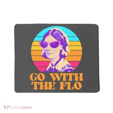 Retro Go With The Flow Nurse Practitioner Florence Nightingale Mousepad