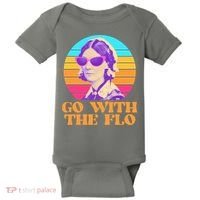 Retro Go With The Flow Nurse Practitioner Florence Nightingale Baby Bodysuit thumb 0