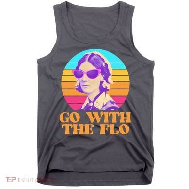 Retro Go With The Flow Nurse Practitioner Florence Nightingale Tank Top