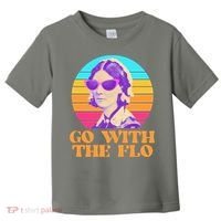 Retro Go With The Flow Nurse Practitioner Florence Nightingale Toddler T-Shirt thumb 0