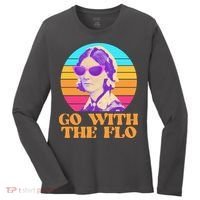 Retro Go With The Flow Nurse Practitioner Florence Nightingale Women's Long Sleeve Shirt thumb 0