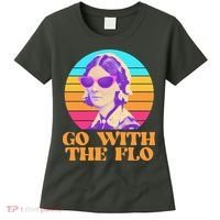 Retro Go With The Flow Nurse Practitioner Florence Nightingale Women's T-Shirt thumb 0
