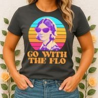 Retro Go With The Flow Nurse Practitioner Florence Nightingale Women's T-Shirt thumb 2