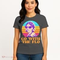 Retro Go With The Flow Nurse Practitioner Florence Nightingale Women's T-Shirt thumb 4