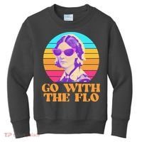 Retro Go With The Flow Nurse Practitioner Florence Nightingale Kids Sweatshirt thumb 0