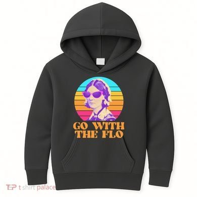 Retro Go With The Flow Nurse Practitioner Florence Nightingale Kids Hoodie