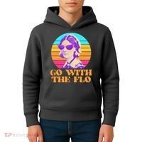 Retro Go With The Flow Nurse Practitioner Florence Nightingale Kids Hoodie thumb 4