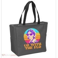 Retro Go With The Flow Nurse Practitioner Florence Nightingale Tote Bag thumb 2