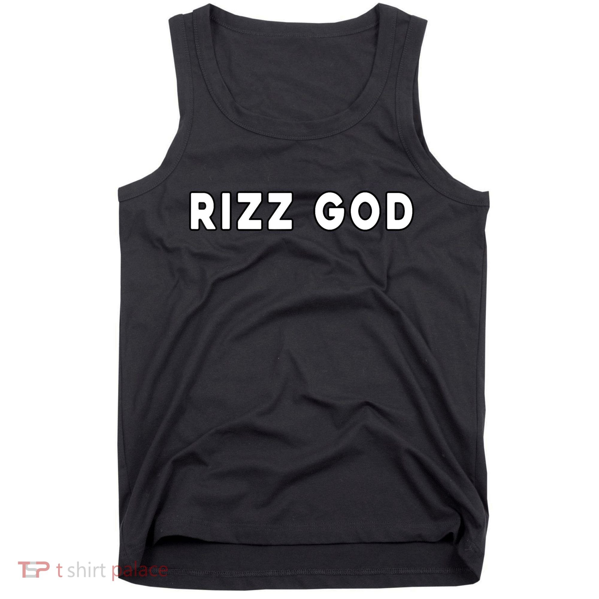 Rizz God W Rizz Game Alpha L Rizz Game Tank Top