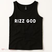 Rizz God W Rizz Game Alpha L Rizz Game Tank Top thumb 2