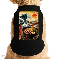 Ramen Great Wave Doggie Tank thumb 0