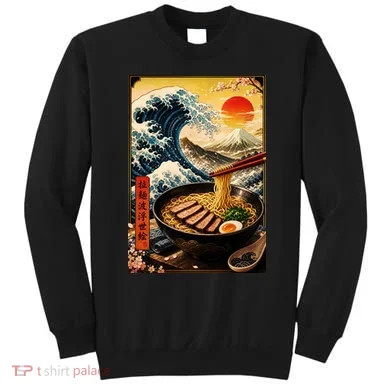 Ramen Great Wave Sweatshirt