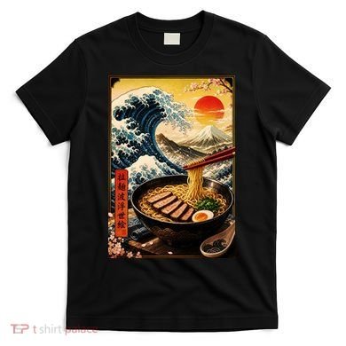 Ramen Great Wave T-Shirt