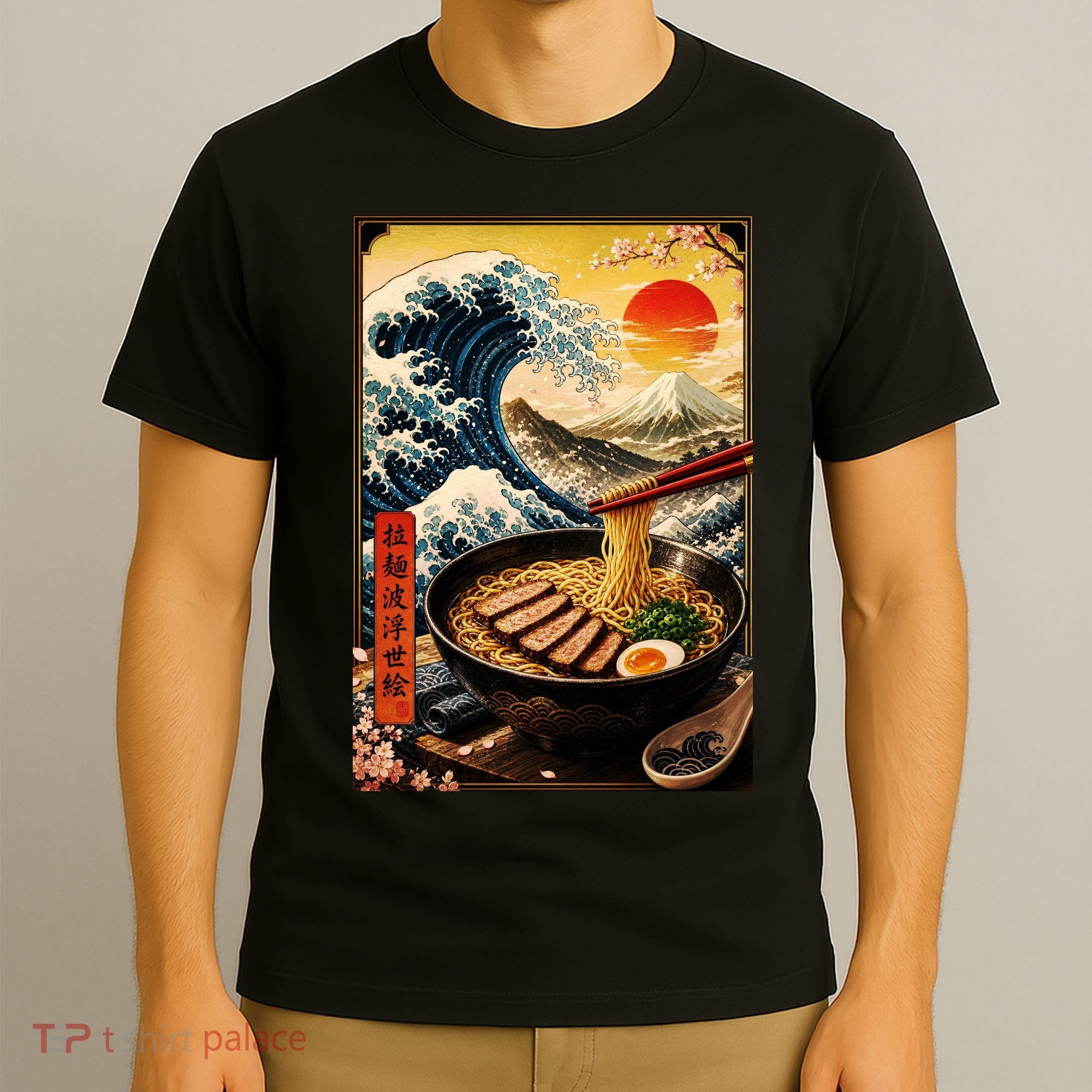 Ramen Great Wave T-Shirt