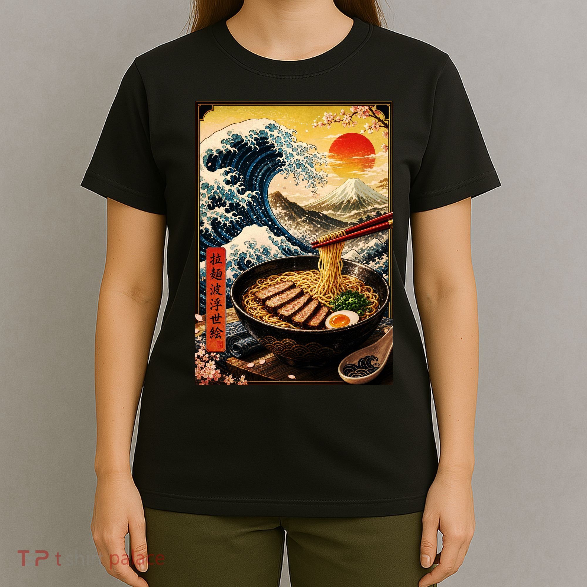 Ramen Great Wave T-Shirt