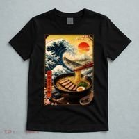 Ramen Great Wave T-Shirt thumb 5