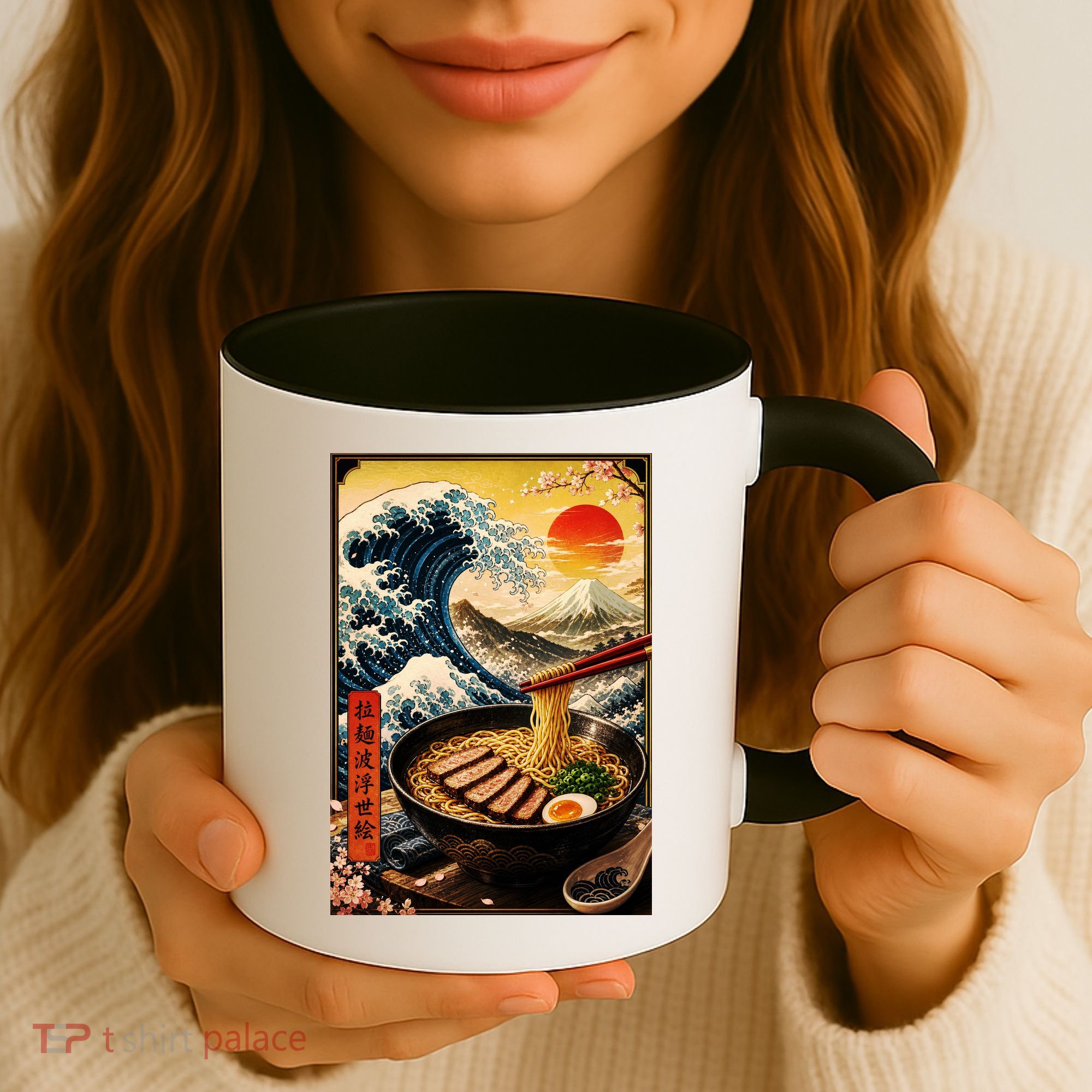 Ramen Great Wave Coffee Mug