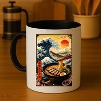Ramen Great Wave Coffee Mug thumb 4